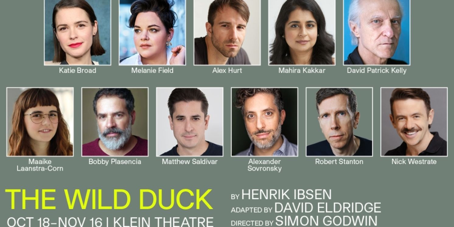 Cast Set for THE WILD DUCK at Shakespeare Theatre Company  Image