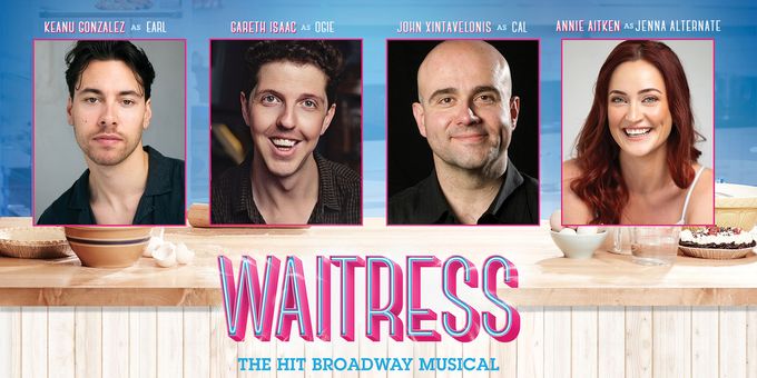 Cast Set for WAITRESS Australian Premiere in March 2026 Photos