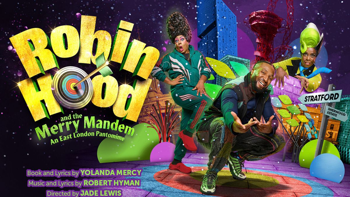 Cast and Creative Tea Set For ROBIN HOOD AND THE MERRY MANDEM at Stratford East