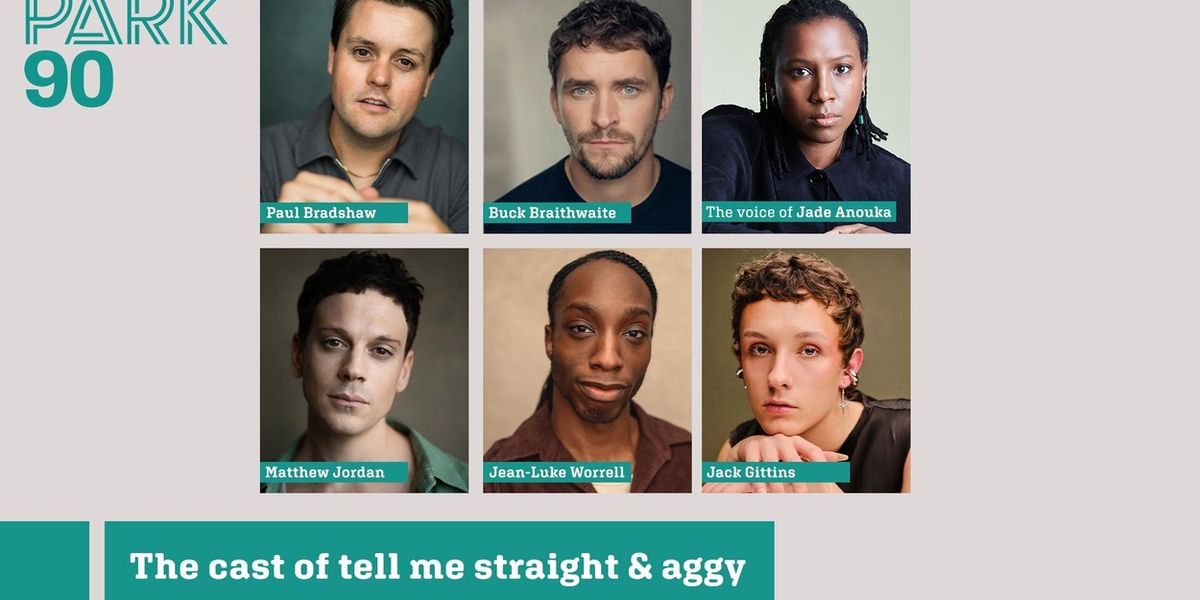 Cast and Creative Team Set For Double Bill of Paul Bradshaw’s AGGY and TELL ME STRAIGHT at Park Theatre