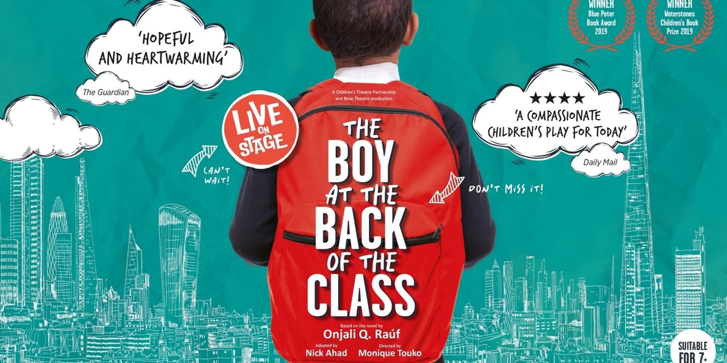 Cast and Creative Team Set For THE BOY AT THE BACK OF THE CLASS  Image