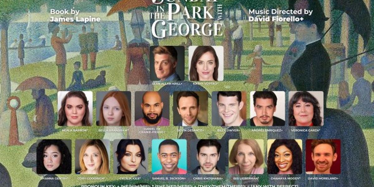 Cast and Team Revealed For SUNDAY IN THE PARK WITH GEORGE in Concert at Porchlight