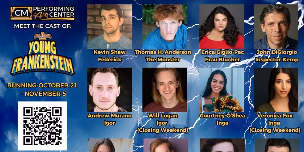 CM Performing Arts Announces Cast of YOUNG FRANKENSTEIN: THE MUSICAL