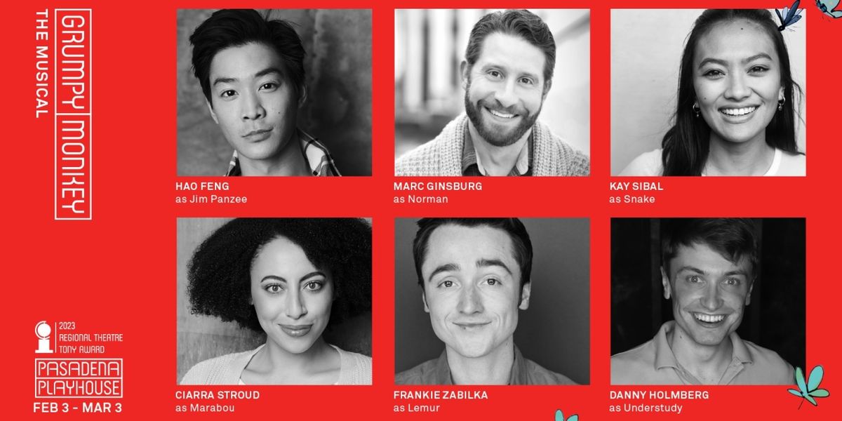 Casting Announced for the World Premiere of GRUMPY MONKEY, THE MUSICAL