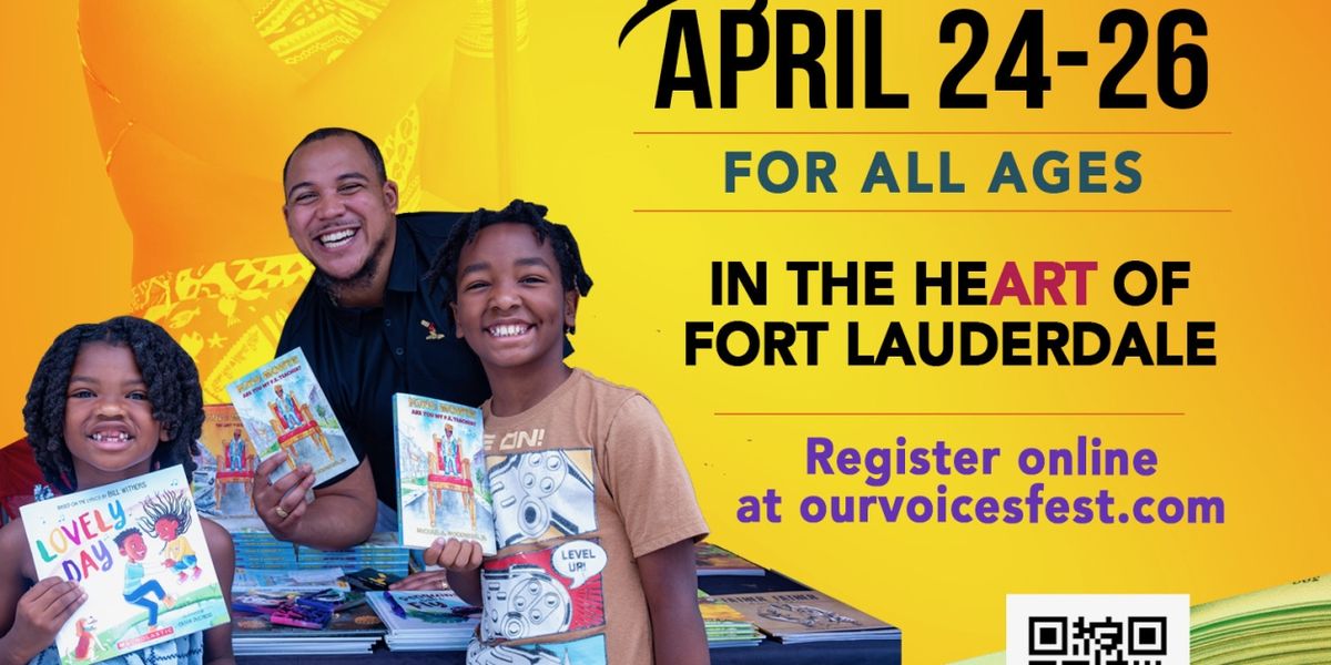 3rd Annual OUR VOICES: FESTIVAL OF WORDS to Celebrate Literacy, Literature, And Community