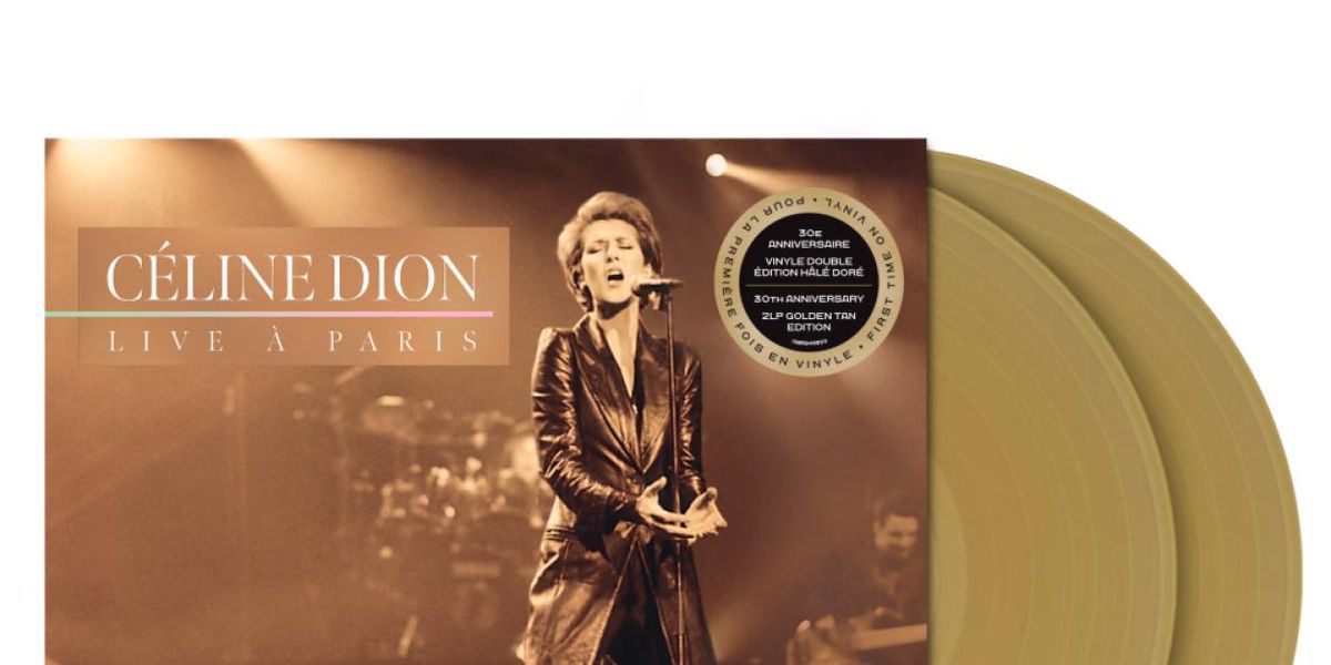 Celine Dion's LIVE À PARIS to Get First-Ever Vinyl Release for 30th Anniversary