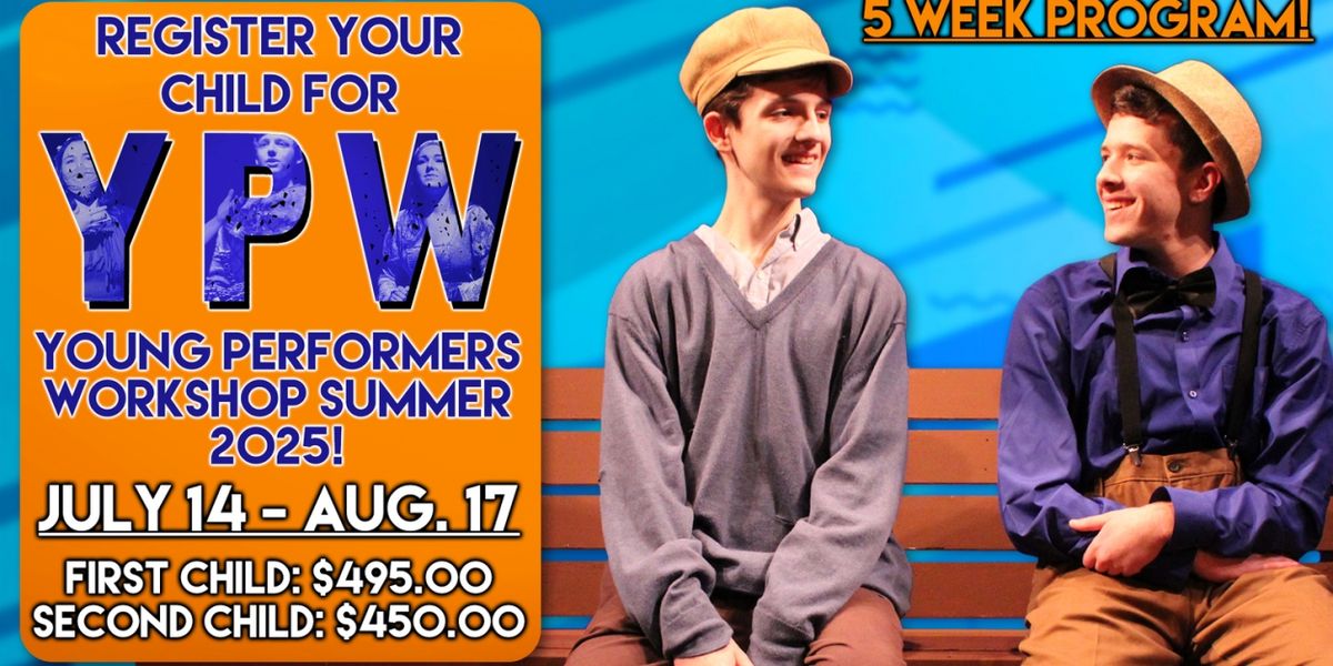 Centenary Stage Company's Young Performers Workshop Reveals Annual Spring Festival Of Shows