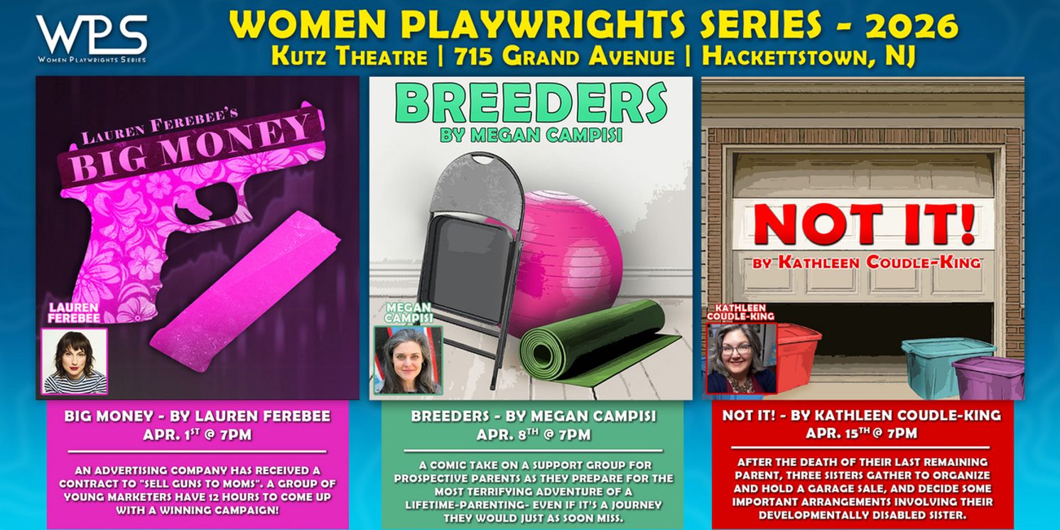 Centenary Stage Company Sets 2026 Women Playwrights Series Lineup  Image