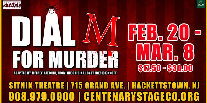 Centenary Stage Company to Present DIAL 'M' FOR MURDER Photos