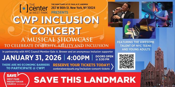 Center At West Park To Present 2026 Inclusion Concert In New York City Photos