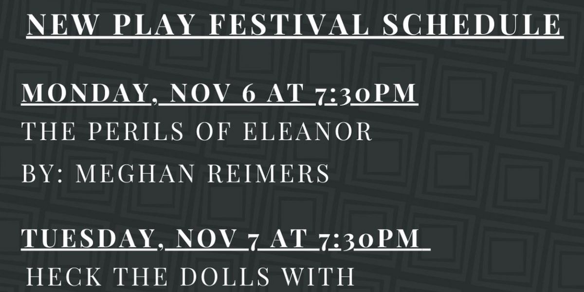 Centre Stage Announces THE 21ST ANNUAL NEW PLAY FESTIVAL