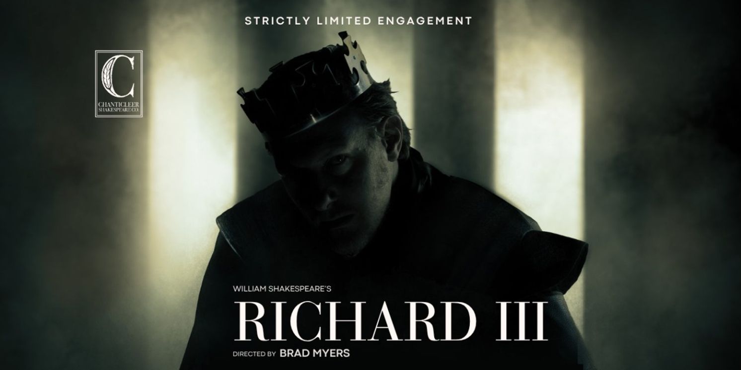 Chanticleer Shakespeare Co. Reveals Principal Cast for RICHARD III Coming June 2025  Image
