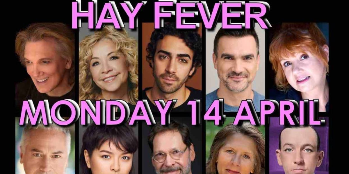 Charles Busch, Jennifer Cody, Annie Golden and More to Star in HAY FEVER at Gingold Theatrical Group