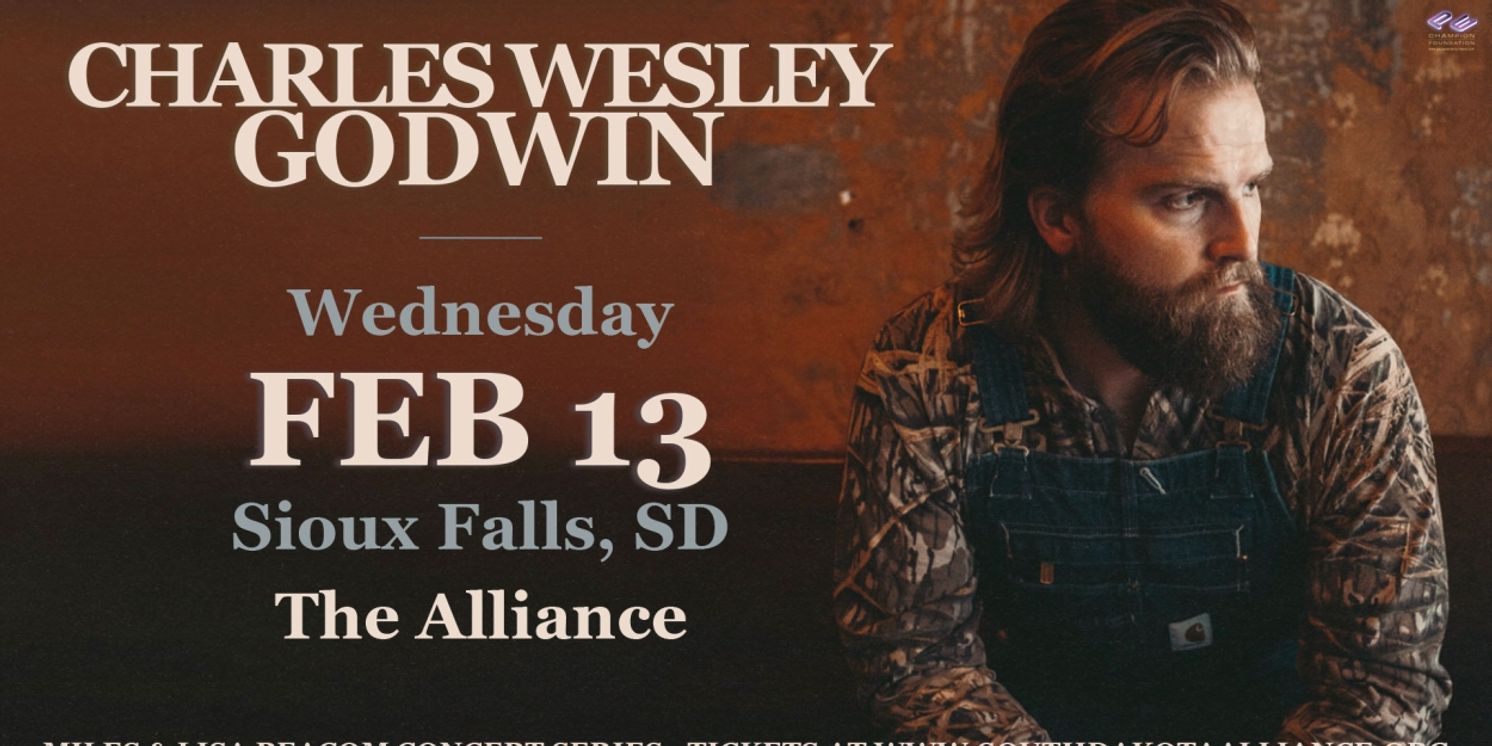 Charles Wesley Godwin Comes to The Alliance in Sioux Falls  Image