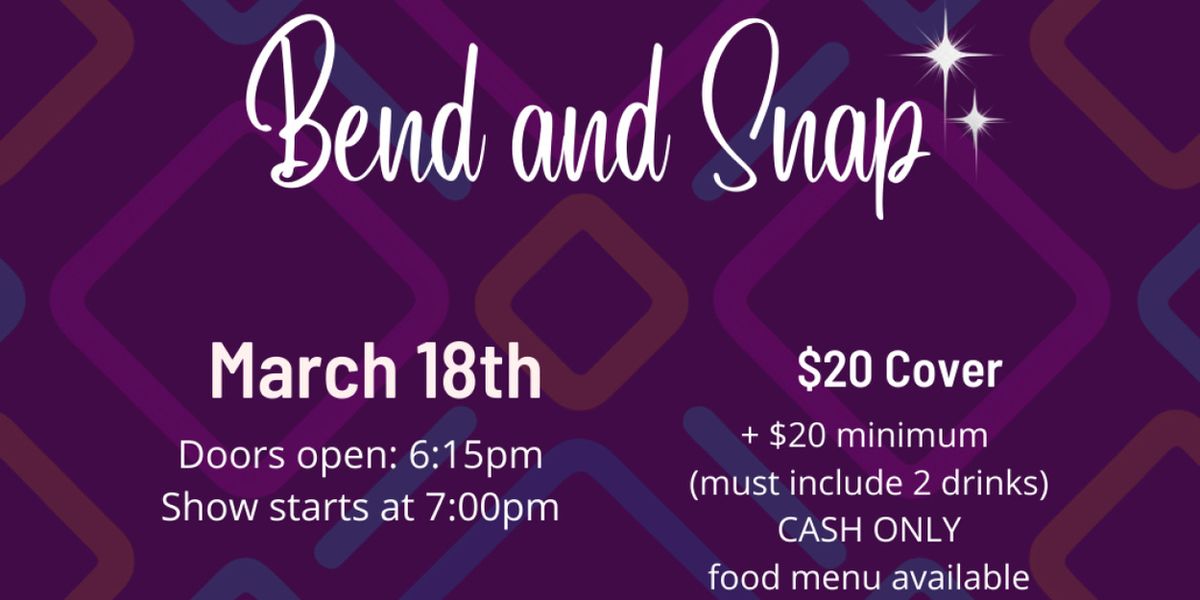 Chasing Dreams Returns to Don't Tell Mama With BEND AND SNAP: A CELEBRATION OF WOMAN'S POWER