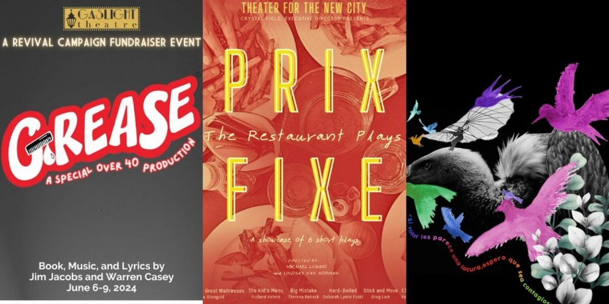 GREASE, PRIX FIXE, ALAS – Check Out This Week's Top Stage Mags