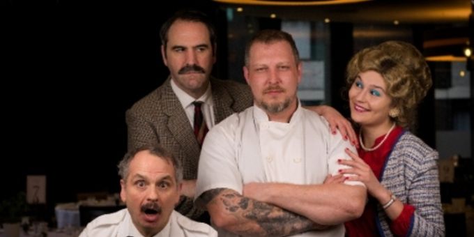 Chef Jonathan Bradley Leads FAULTY TOWERS THE DINING EXPERIENCE in London Photos