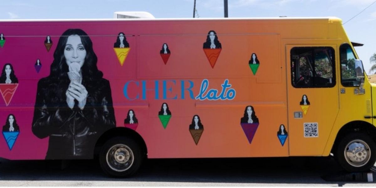 Cher Unveils New Gelato Company 'Cherlato' in Los Angeles