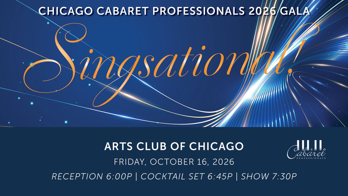 Chicago Cabaret Professionals to Host 2026 Gala at Arts Club