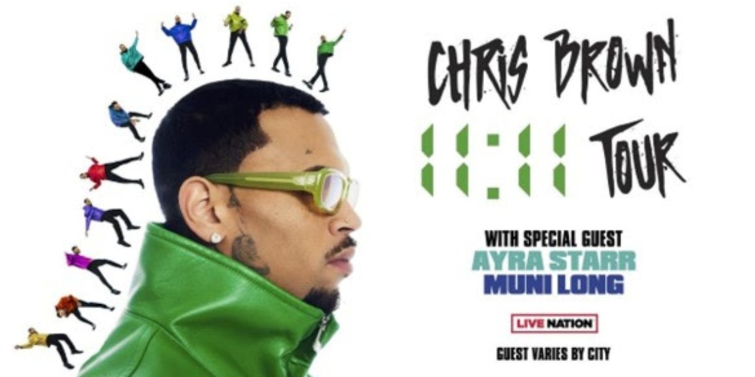 Chris Brown Reveals Details of North American Dates of the '11:11 Tour'  Image