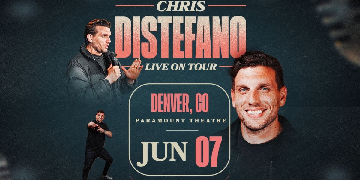 Comedian Chris Distefano Comes To Paramount Theatre This June