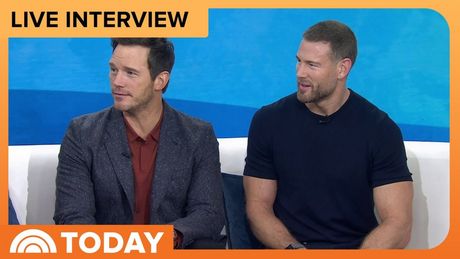 Chris Pratt, Tom Hopper on THE TERMINAL LIST Season 2 Military Accuracy Photo