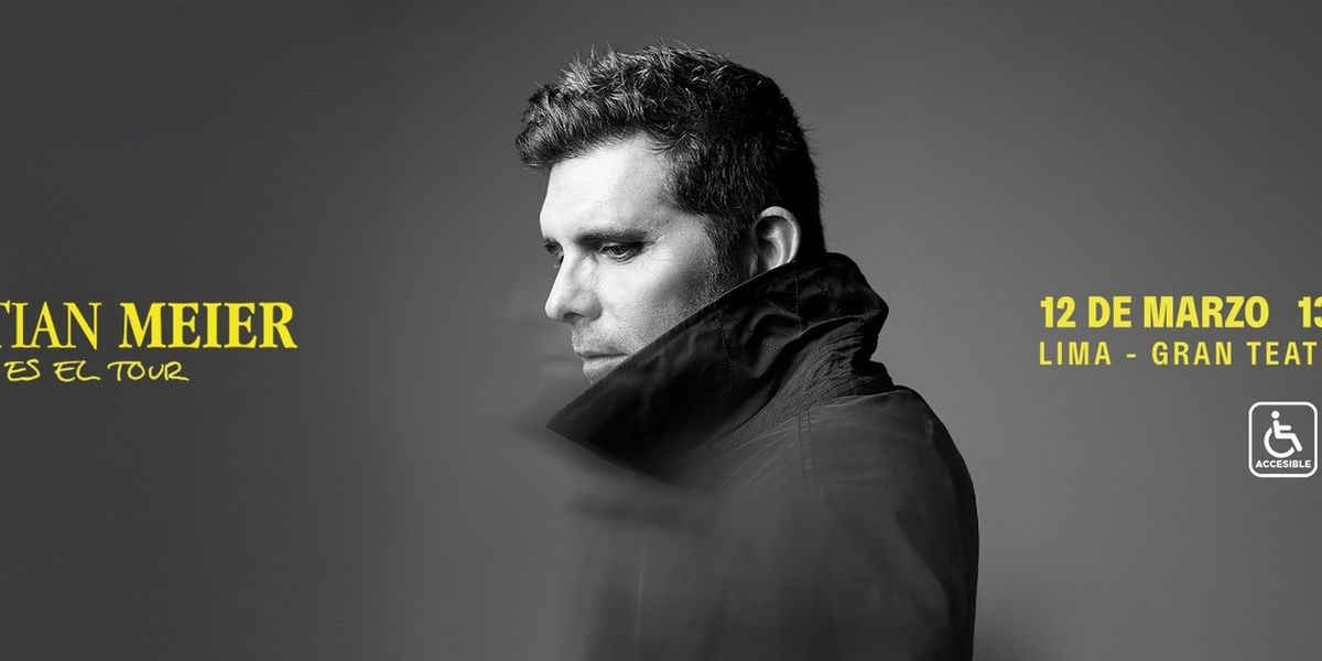 Christian Meier: Así Es El Tour Comes to Gran Teatro Nacional