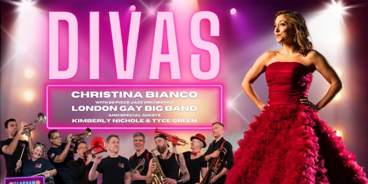 Christina Bianco and The London Gay Big Band Present Bring DIVAS to The Clapham Grand