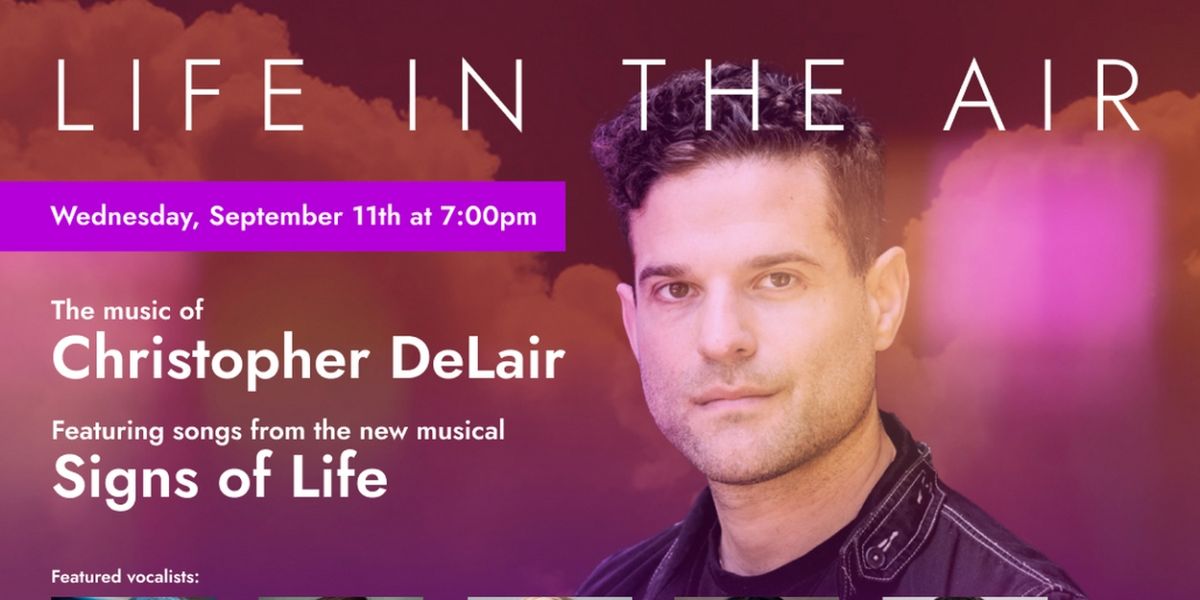 Christopher DeLair Debuts At The Green Room 42 With LIFE IN THE AIR