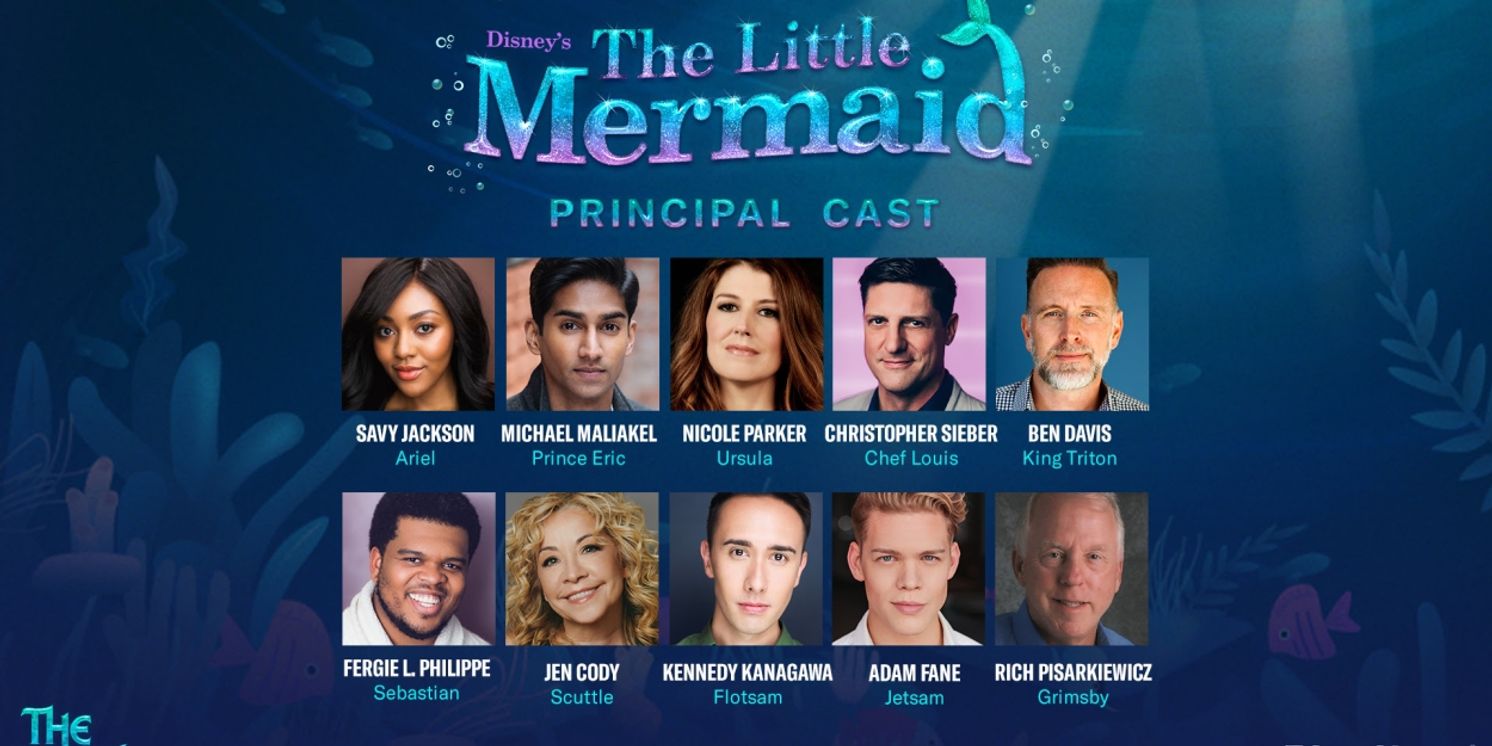 Christopher Sieber, Kennedy Kanagawa, and More Join the Cast of THE LITTLE MERMAID at the Muny  Image