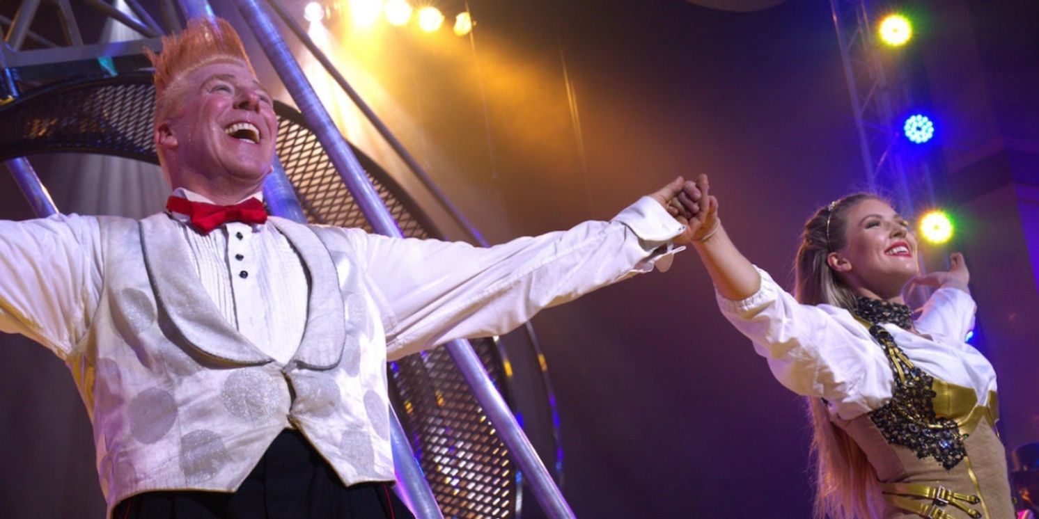 Circus Star Bello Nock Opens CIRCUS EXTREME VARIETY SHOW In Wisconsin Dells  Image