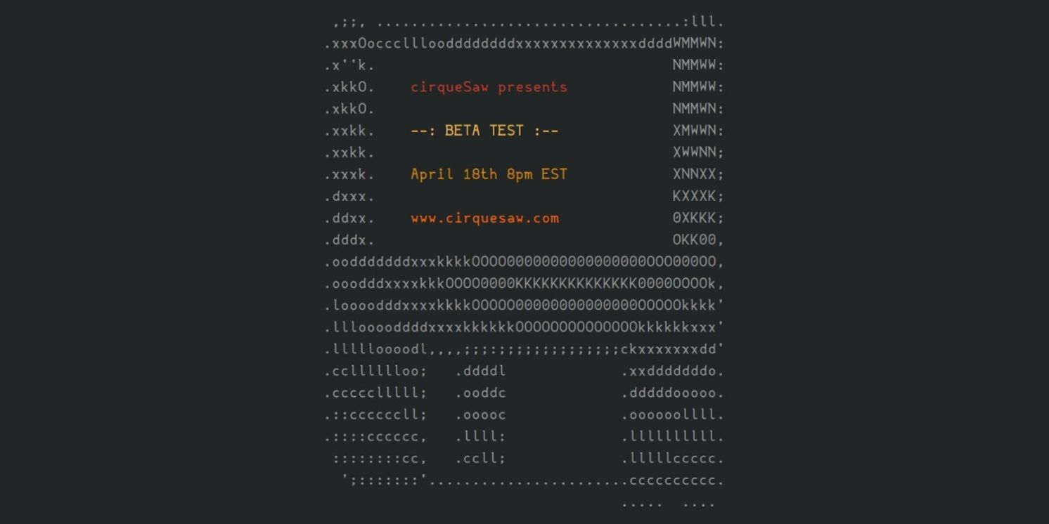 CirqueSaw to Present New Digital Salon Series: BETA TEST  Image