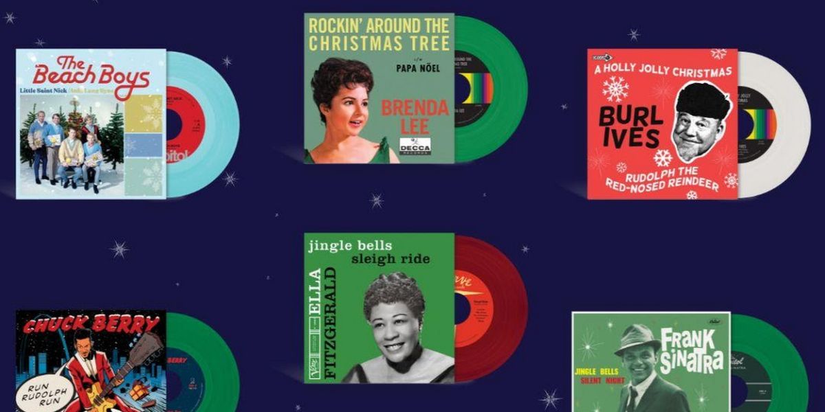Classic Christmas Music Releasing on Collectible 7' Color Vinyl