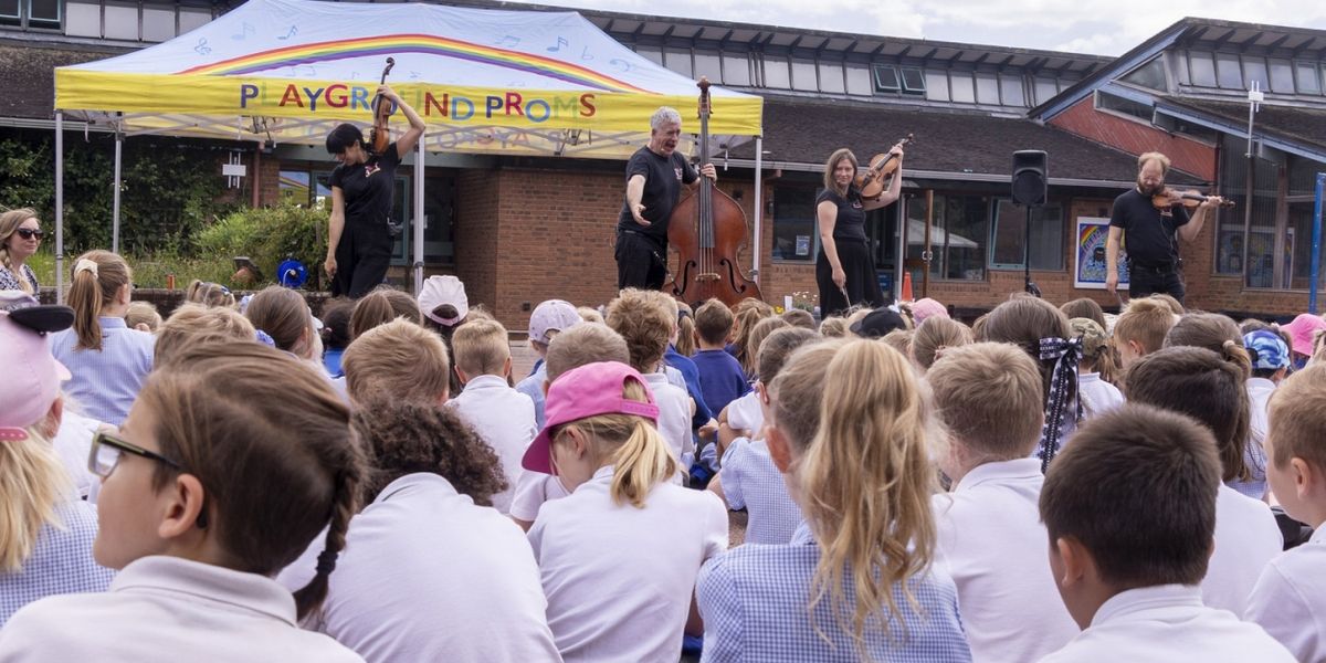 Classical Music Initiative Playground Proms Predicted to Reach 73,000 Children in 2025