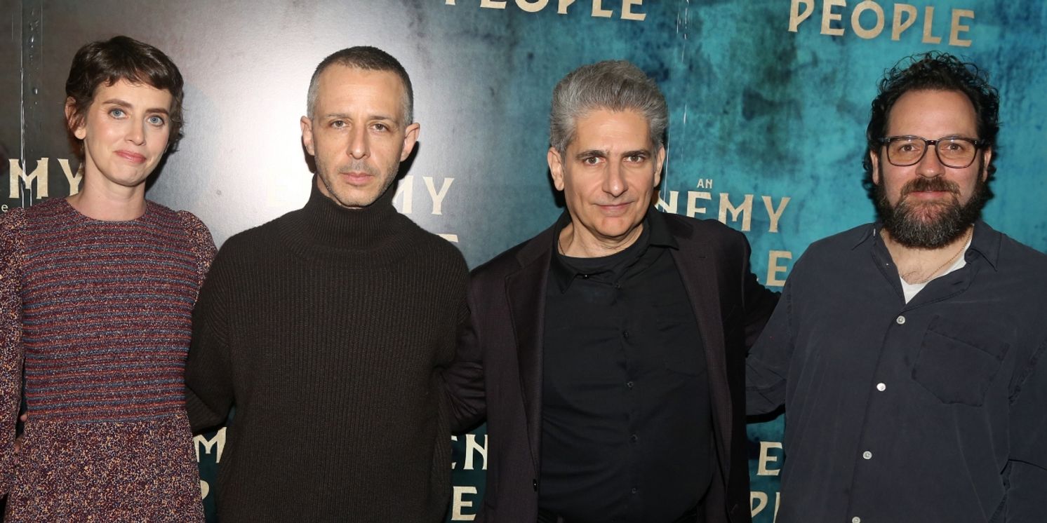 Climate Change Protesters Interrupt Performance of AN ENEMY OF THE PEOPLE  Image