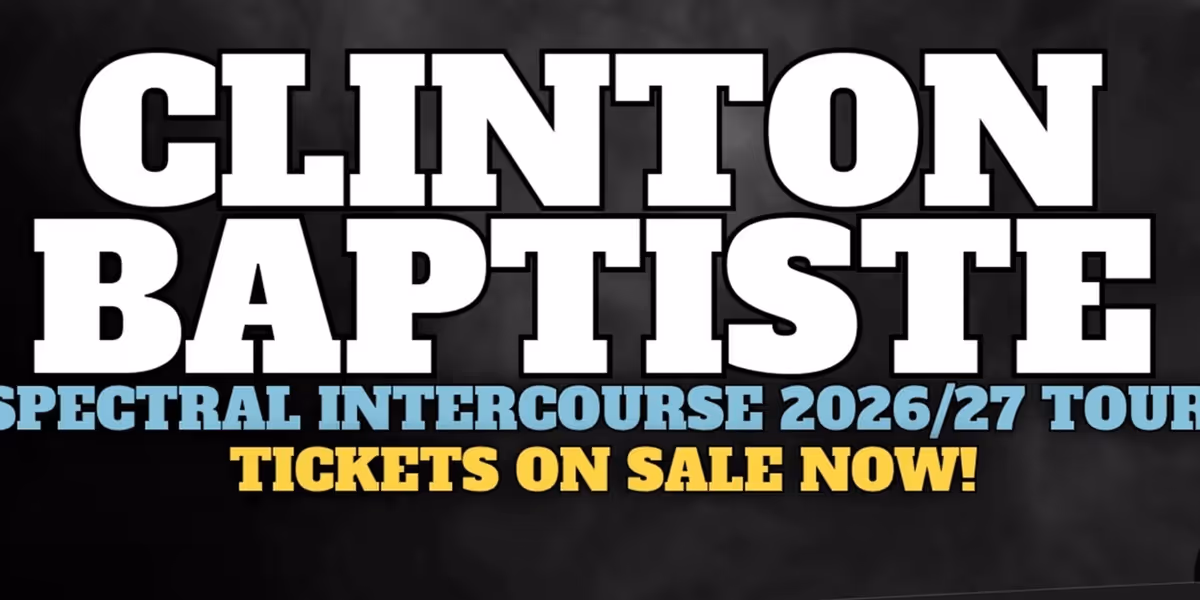 Clinton Baptiste Adds Extra Dates To UK Live Tour SPECTRAL INTERCOURSE