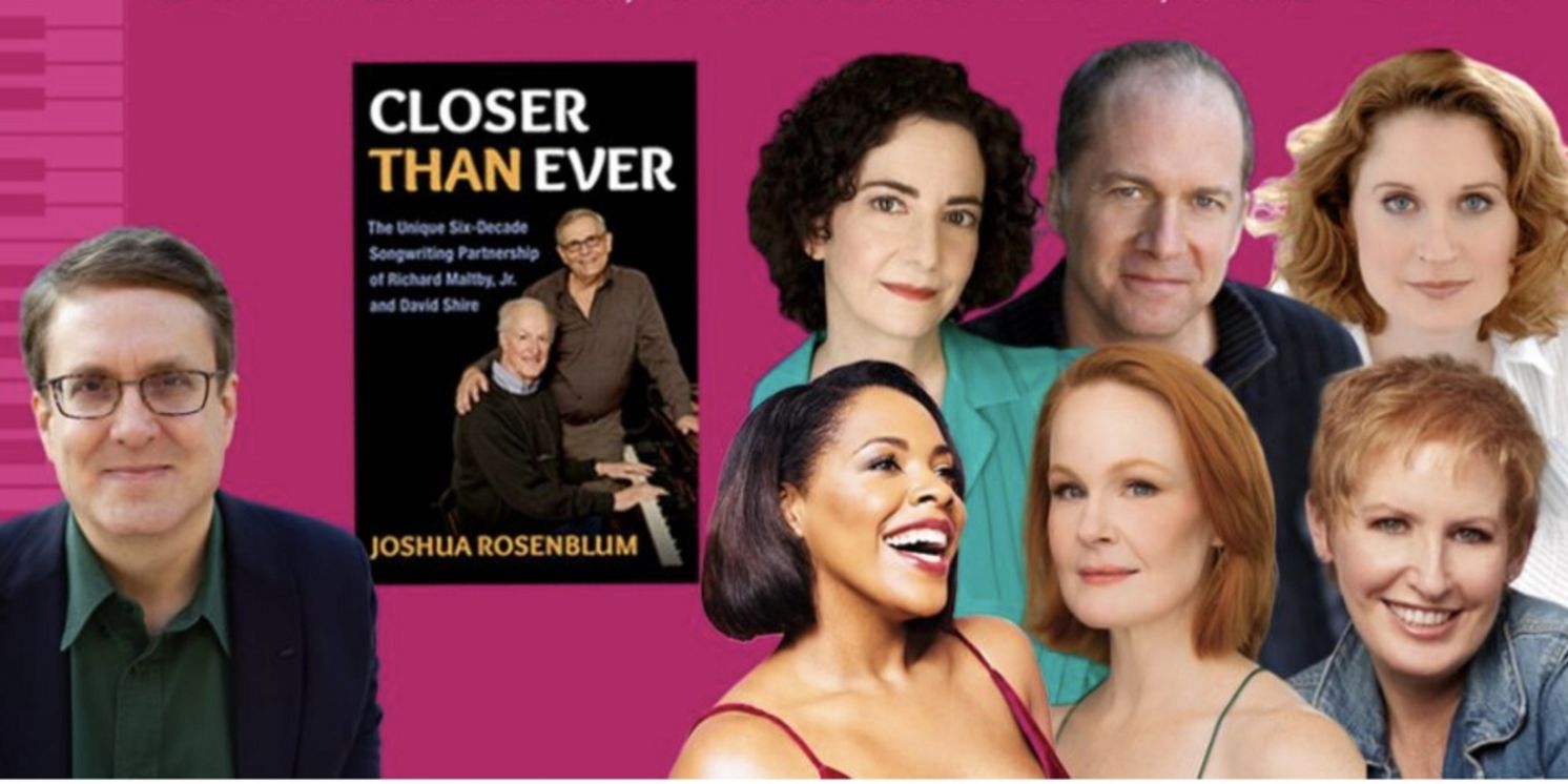 Concert/Book Signing Announced to Celebrate Release of New Book CLOSER THAN EVER  Image