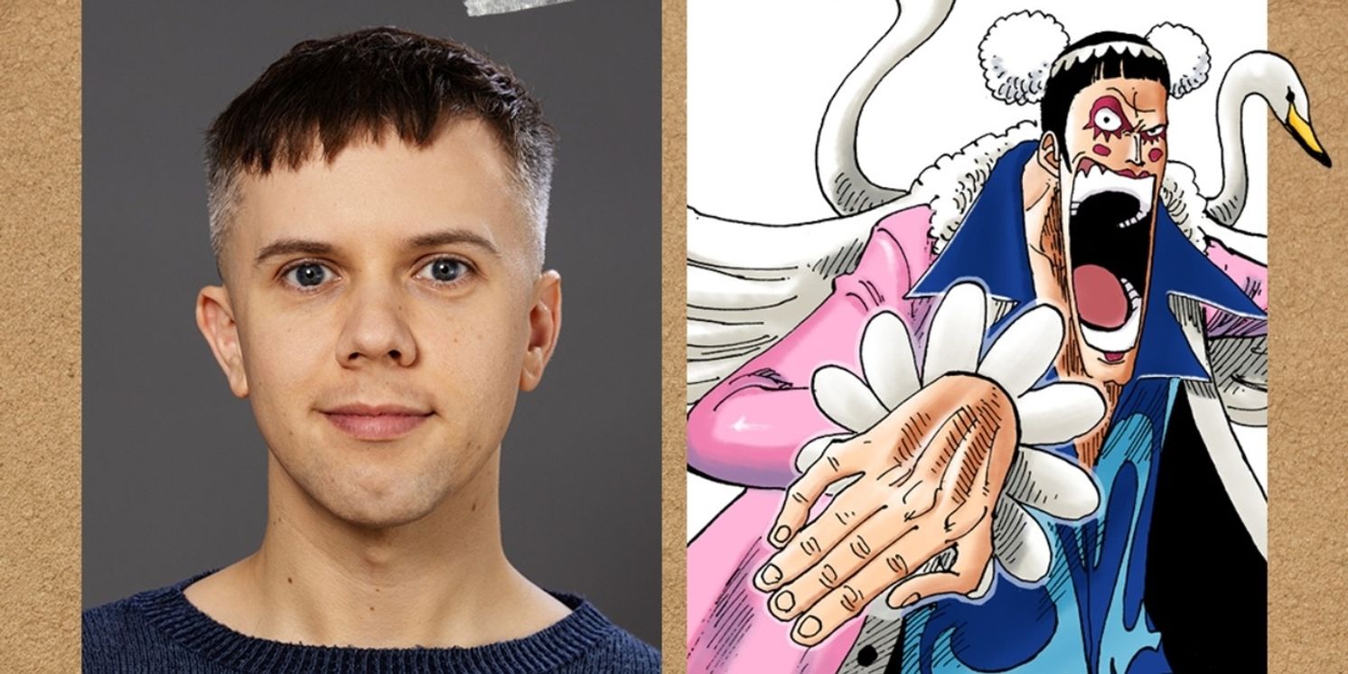 Cole Escola Cast as Bon Clay in Season 3 of Netflix's ONE PIECE  Image