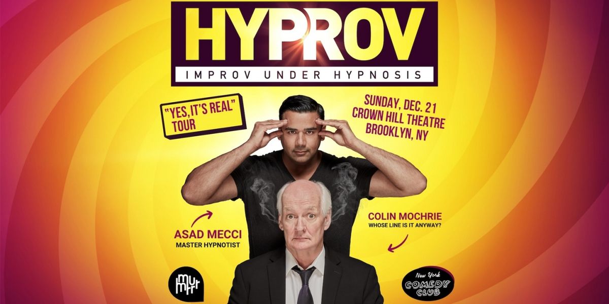 Colin Mochrie And Asad Mecci to Bring HYPROV To Brooklyn