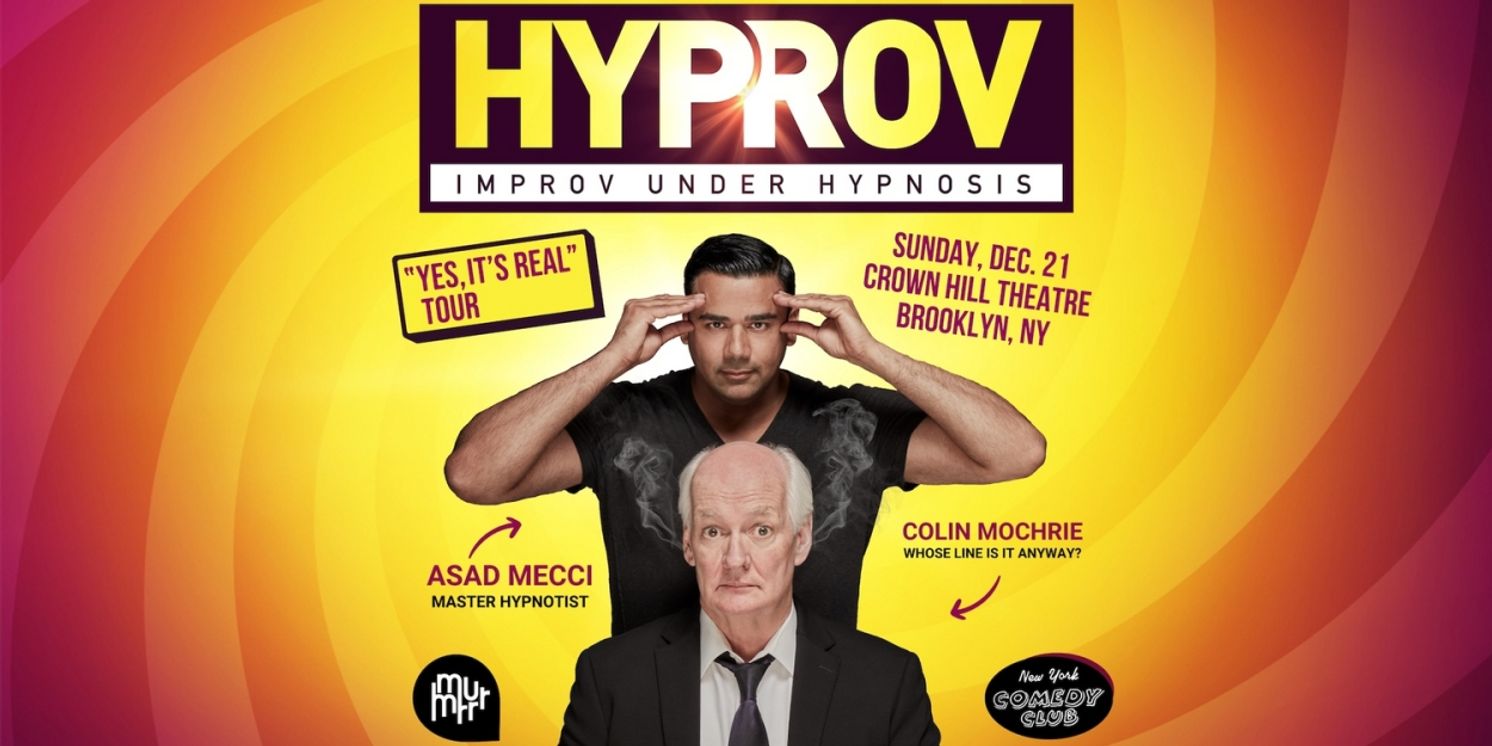 Colin Mochrie And Asad Mecci to Bring HYPROV To Brooklyn  Image