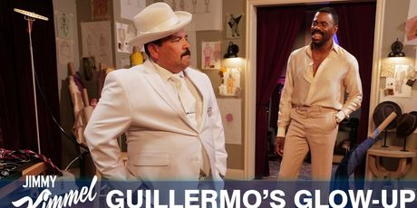 Colman Domingo Stages a Fashion Intervention for Guillermo on KIMMEL Photo