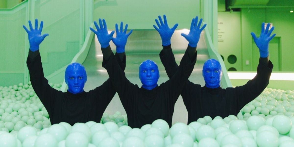 Color Factory And BLUE MAN GROUP Prepare To Paint The Town Blue
