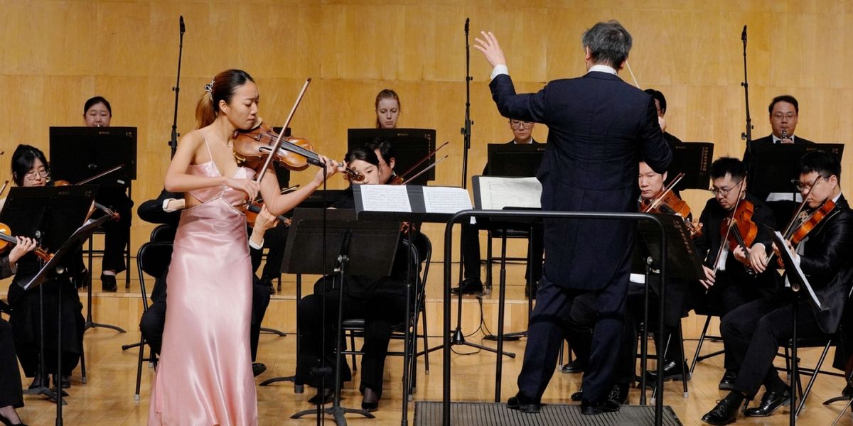 Columbia/Juilliard Violinist Competes In Beijing With Philadelphia Orchestra