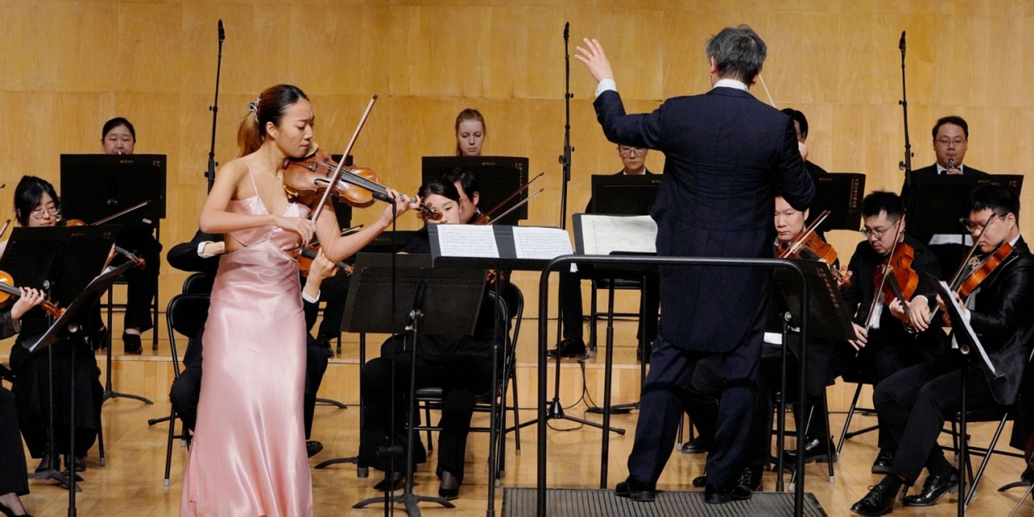 Columbia/Juilliard Violinist Competes In Beijing With Philadelphia Orchestra  Image