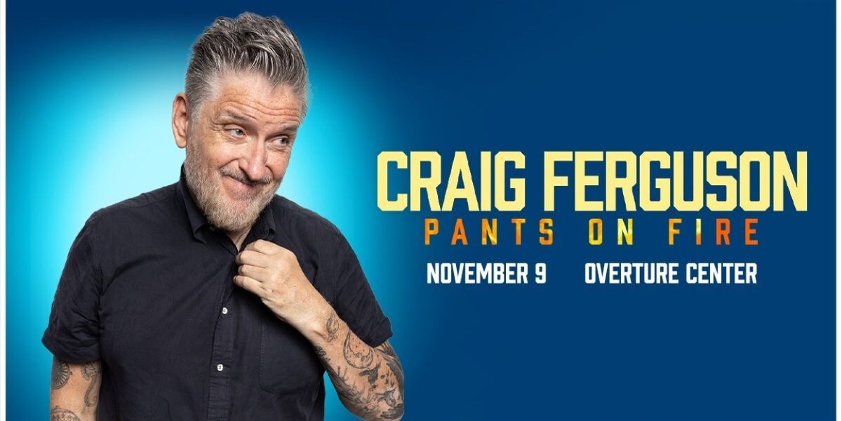 Comedian Craig Ferguson To Return To Overture Center For One Night Only