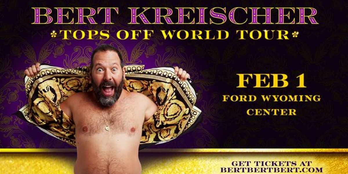 Comedian and Podcaster Bert Kreischer Comes To Casper This February