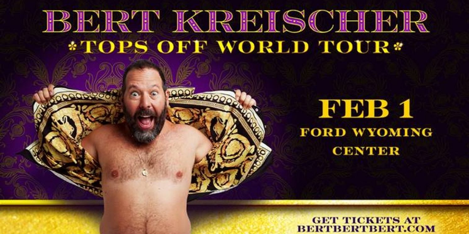 Comedian and Podcaster Bert Kreischer Comes To Casper This February  Image