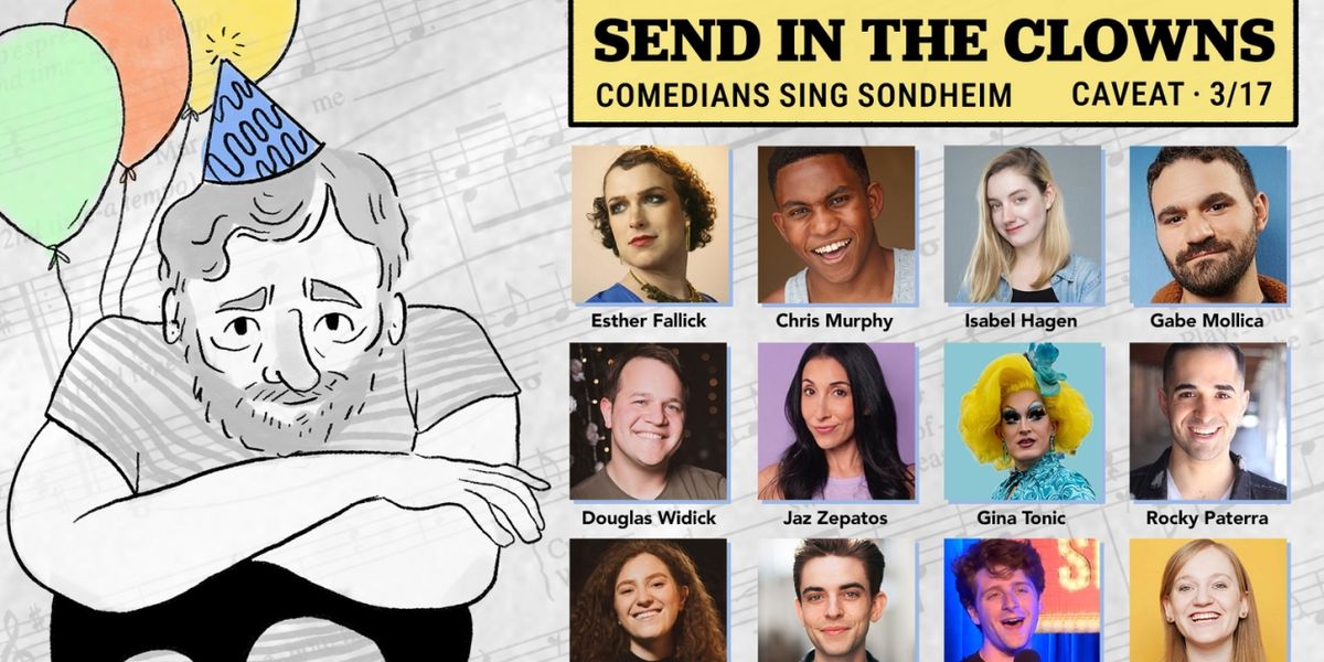Esther Fallick, Rocky Paterra & More to Star in SEND IN THE CLOWNS At Caveat