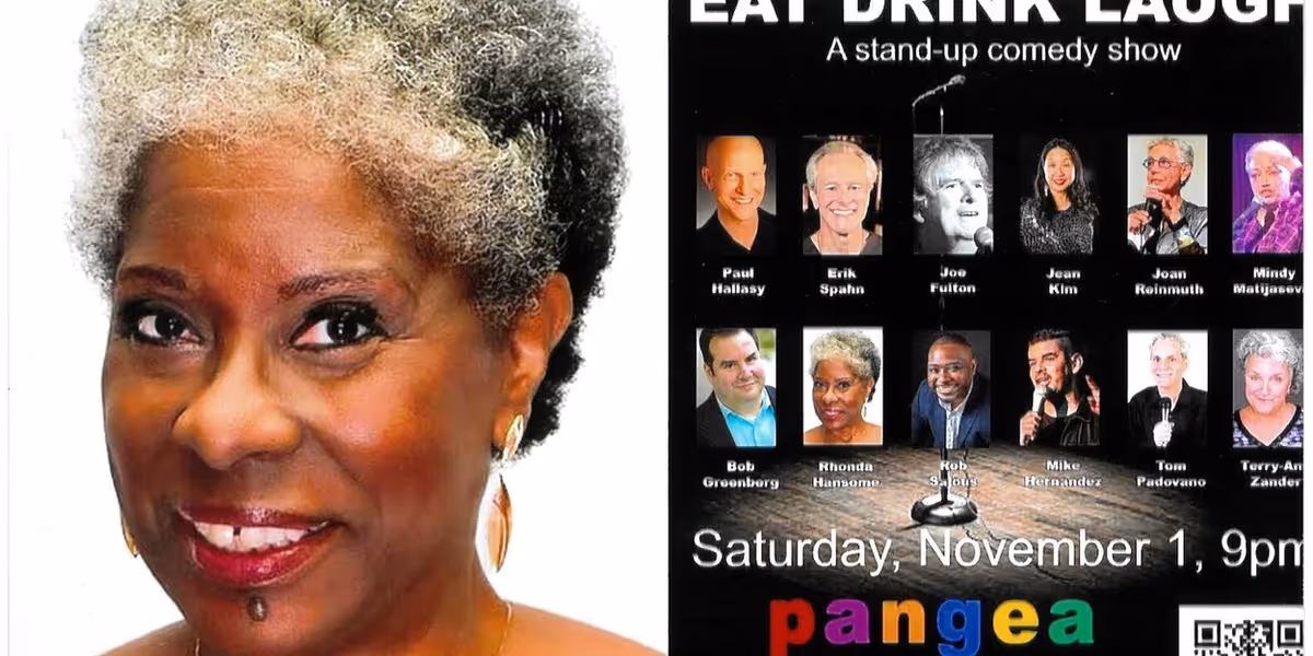 Comic Rhonda Hansome Joins EAT DRINK LAUGH Comedy Show to PANGEA
