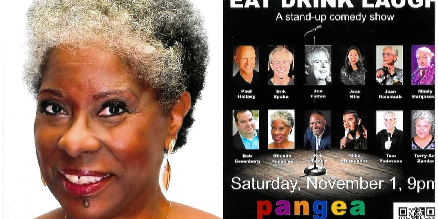 Comic Rhonda Hansome Joins EAT DRINK LAUGH Comedy Show to PANGEA  Image